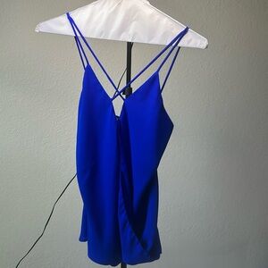 Fashion Nova Blouse Blue